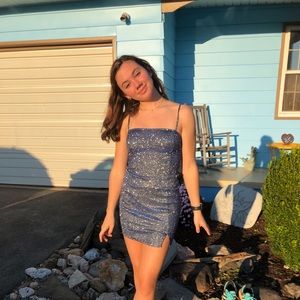 Sparkly Blue Dress
